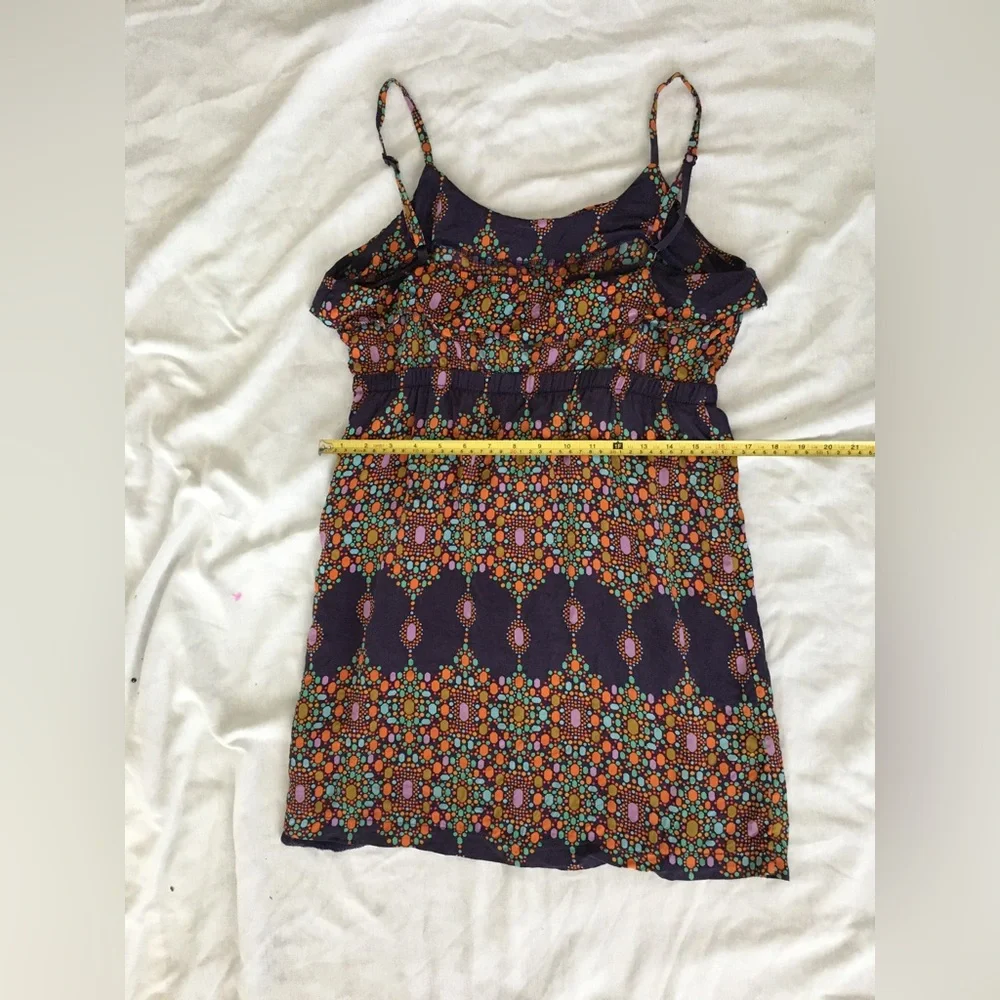 Jaloux silk purple/multicolored sundress - Picture 4 of 4